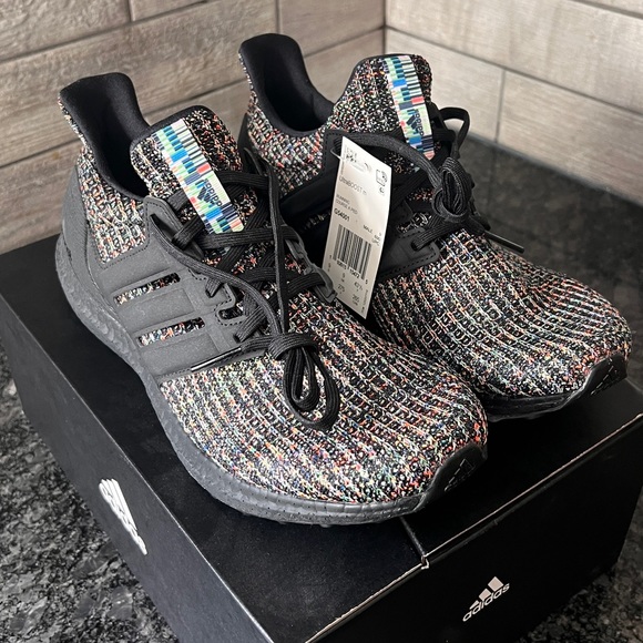 Adidas Ultra Boost 3.0 Multicolor Running Sneaker - Picture 1 of 5